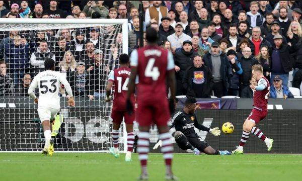 Manchester Unitedi mposhtet nga West Hami në Premier Ligë