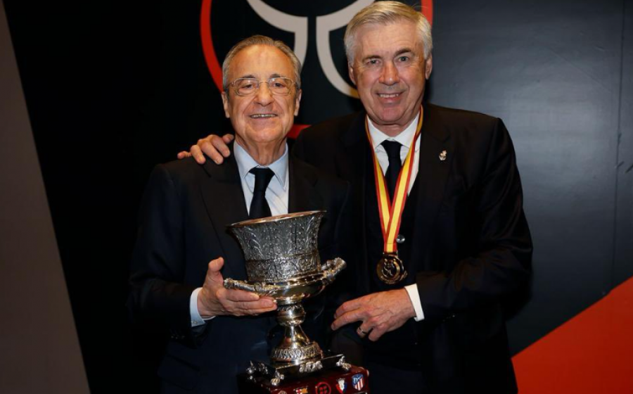 Ancelotti shënon 11 trofe me Realin, Ancelotti: Dua ende trofe