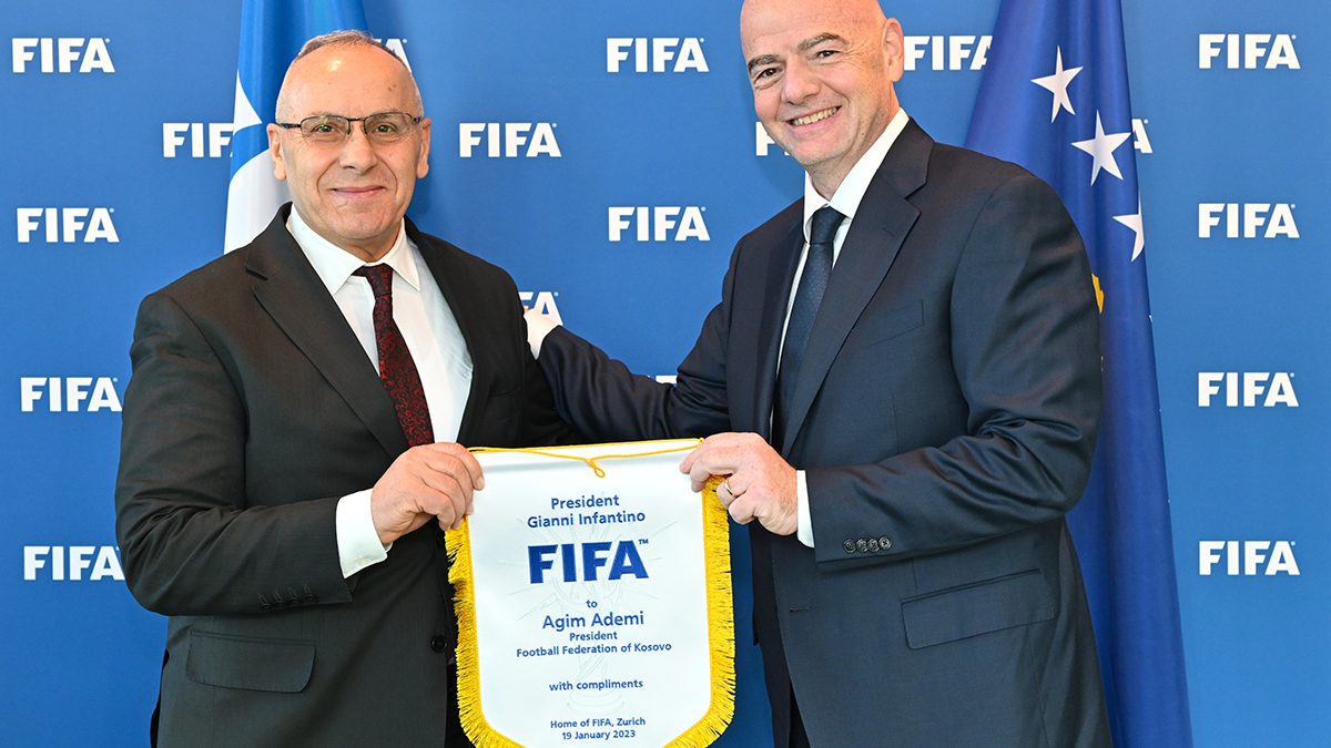 Mesazhi i presidentit Ademi në 8 vjetorin e anëtarësimit në FIFA: Të vendosur të sigurojmë të ardhme të ndritshme