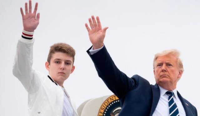 Barron Trump u rrit dhe i futet politikës