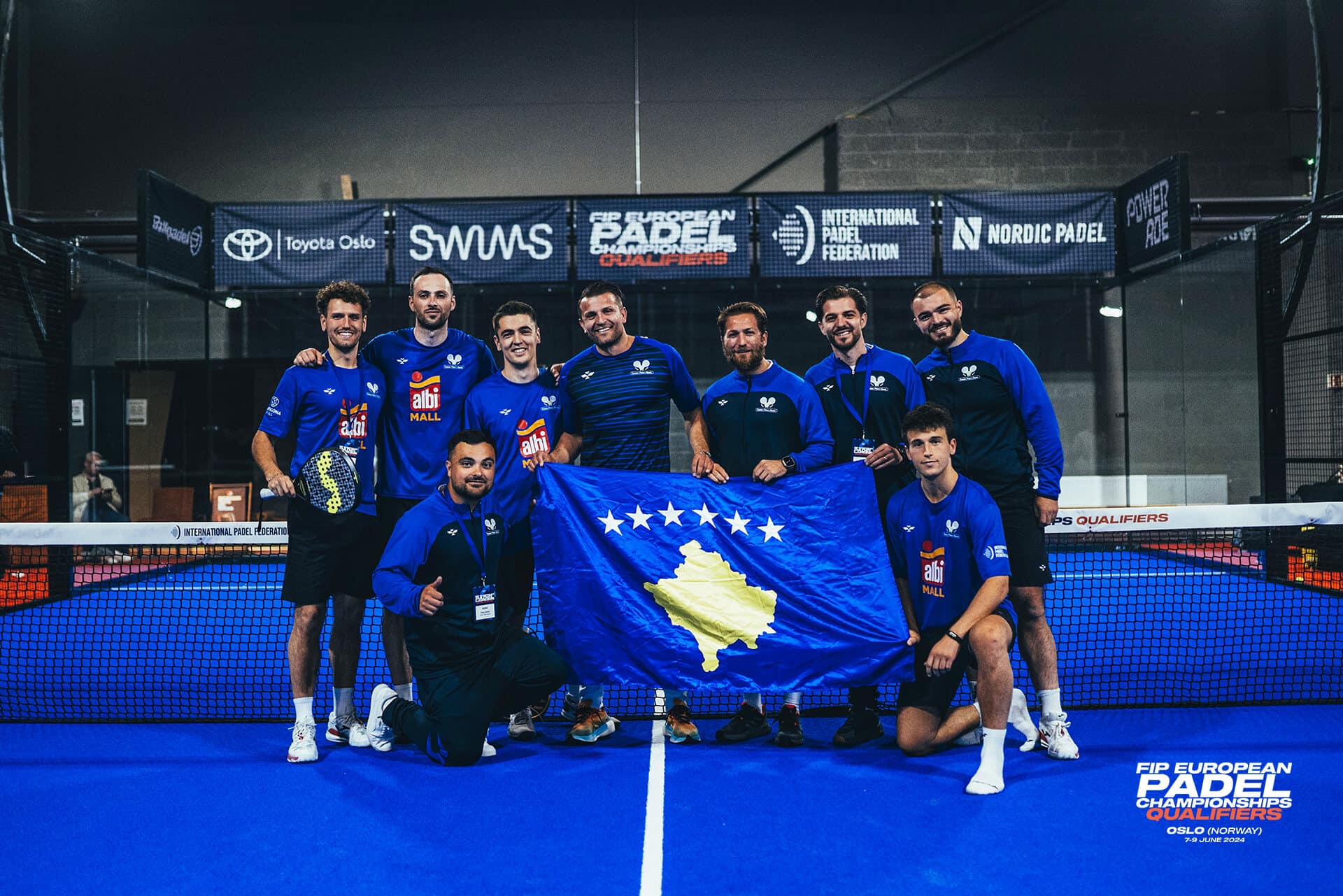 Kosova për herë të parë në Kampionat Evropian të padelit