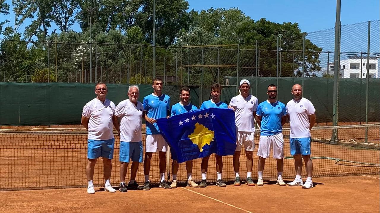 Hedhet shorti në tenis, Kosova në grup me Qipron, Moldavinë dhe Azerbajxhanin