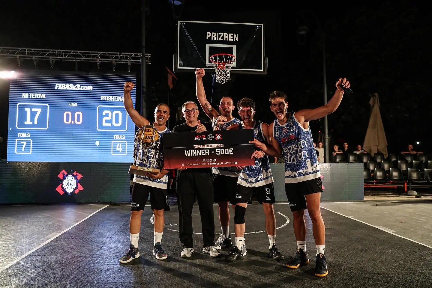 Prishtina siguron biletën për FIBA 3X3 Challenger Prishtina 2024