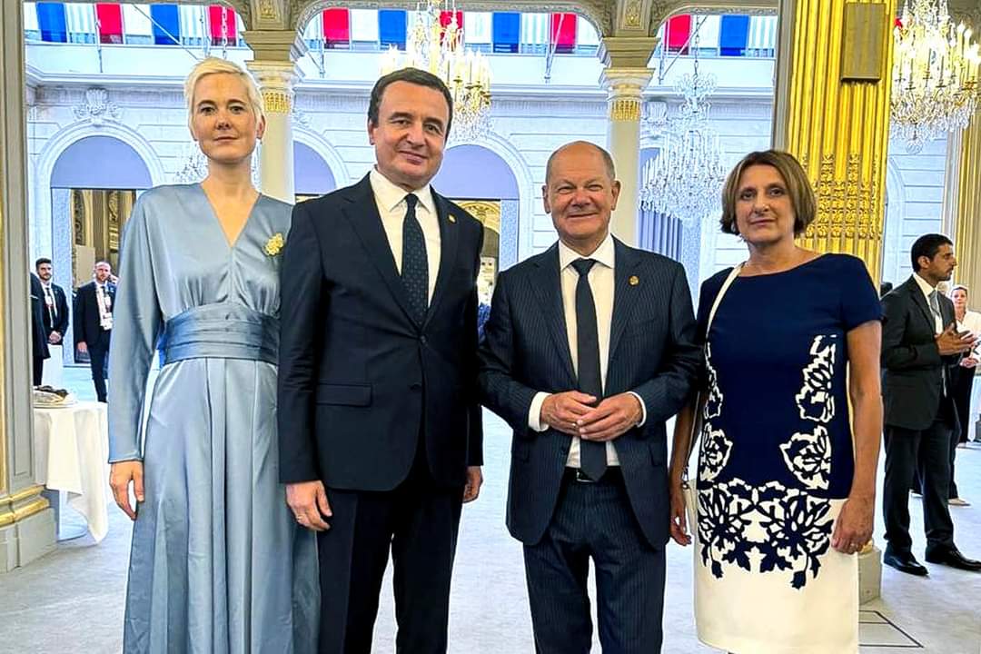 Kurti takon në Paris liderë të rëndësishëm të botës