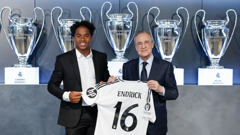 Endrick prezantohet si lojtar i Real Madridit