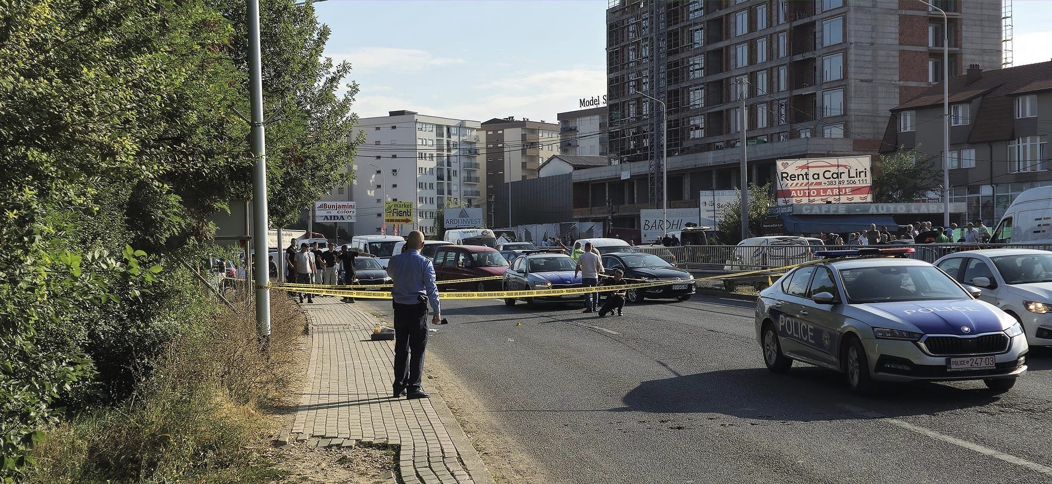 Një grua plagoset në Fushë Kosovë