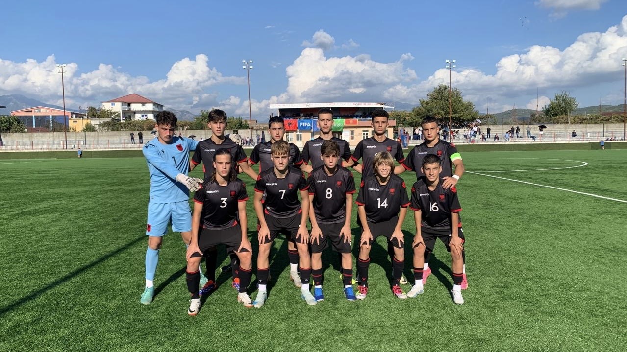 Shqipëria U-15 fiton miqësoren e dytë ndaj Malit të Zi me rezultatin 3-2