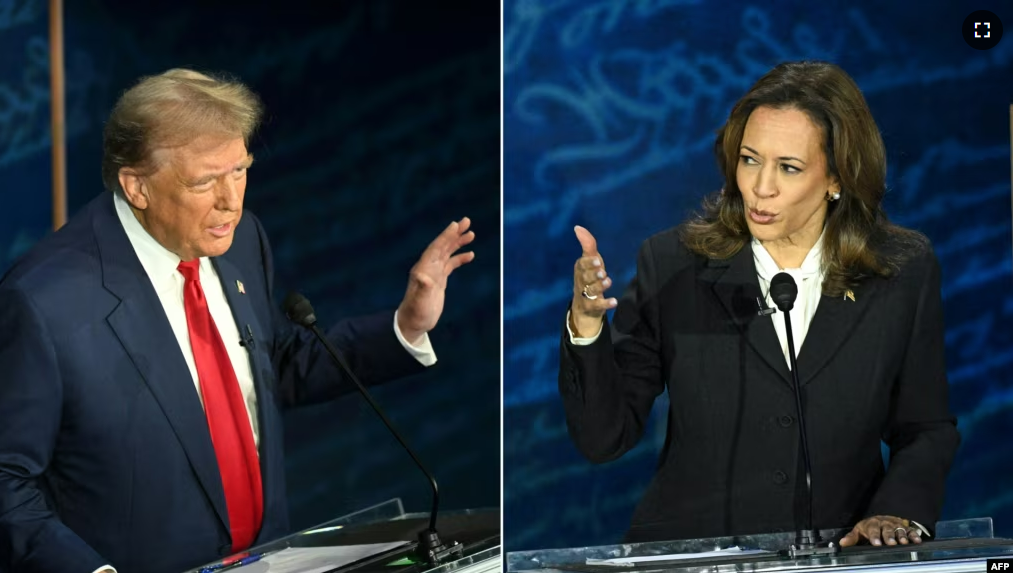 Harris, Trump kritikojnë ashpër qëndrimet politike të njëri-tjetrit në debatin e tyre të parë