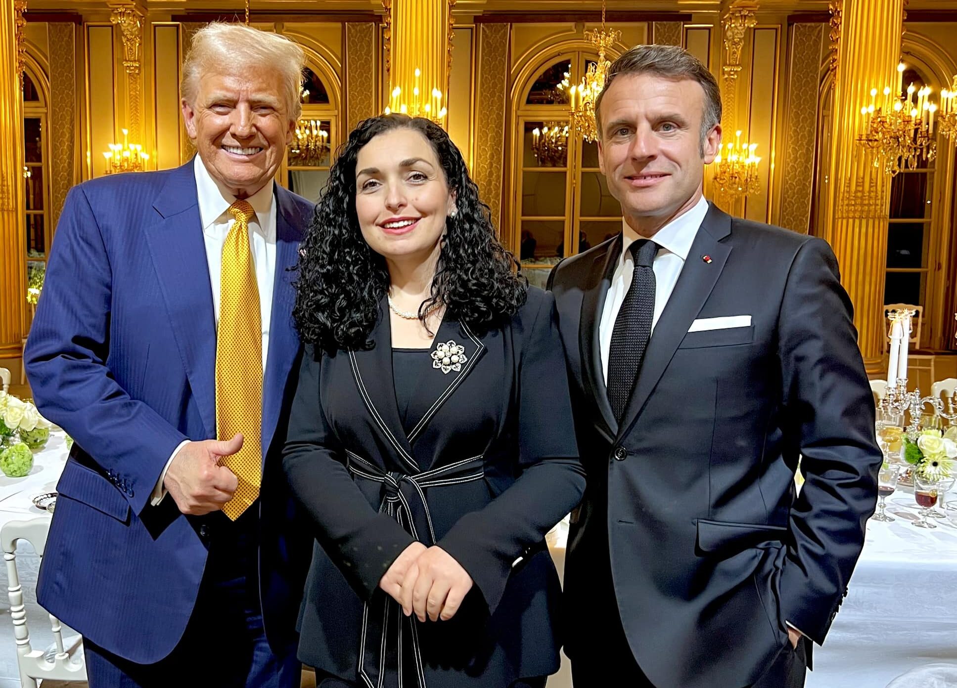 Trump, Osmani dhe Macron, Aleanca euroatlantike!