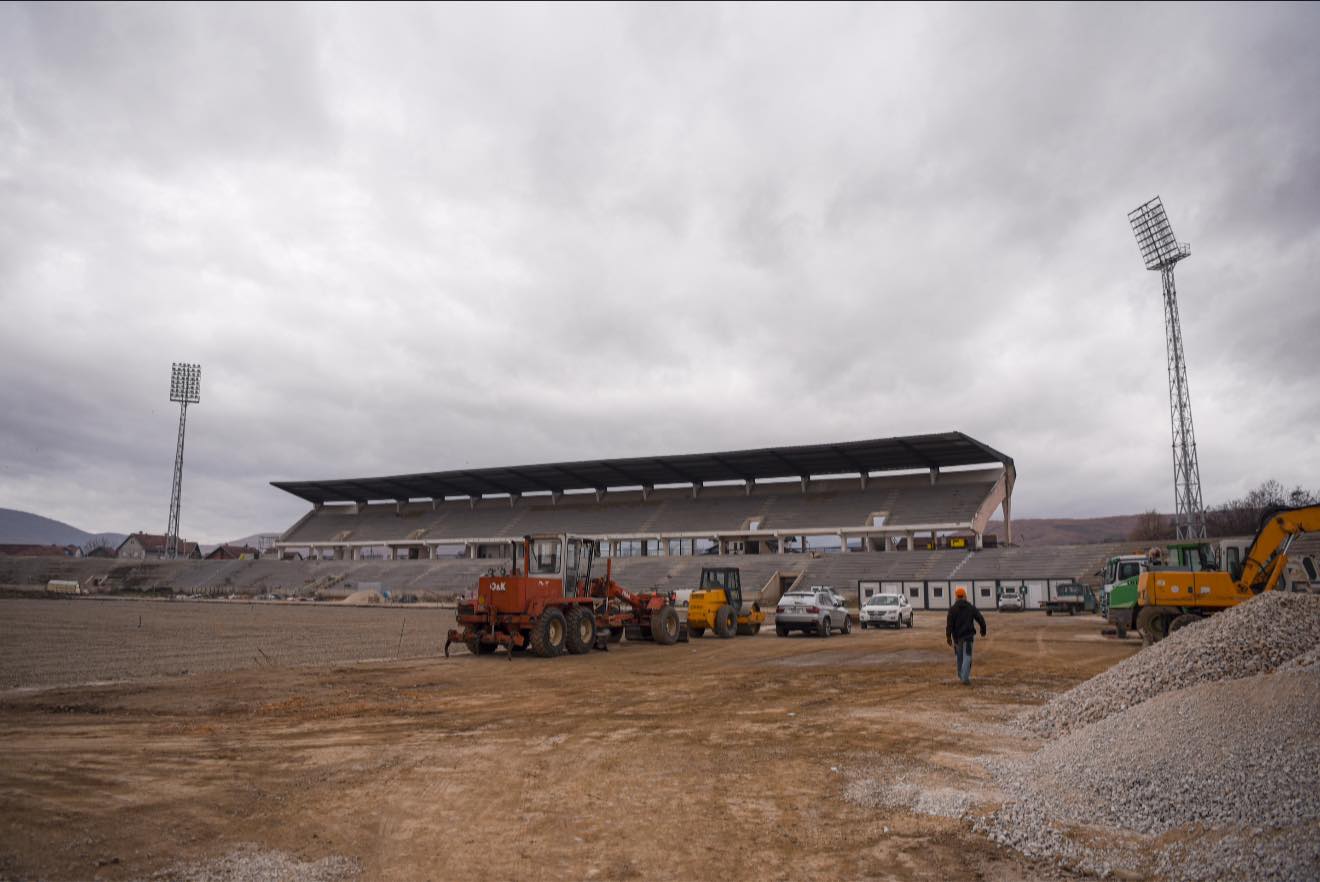 Çeku: Stadiumi “Adem Jashari” do t’i plotësojë kriteret e UEFA-s