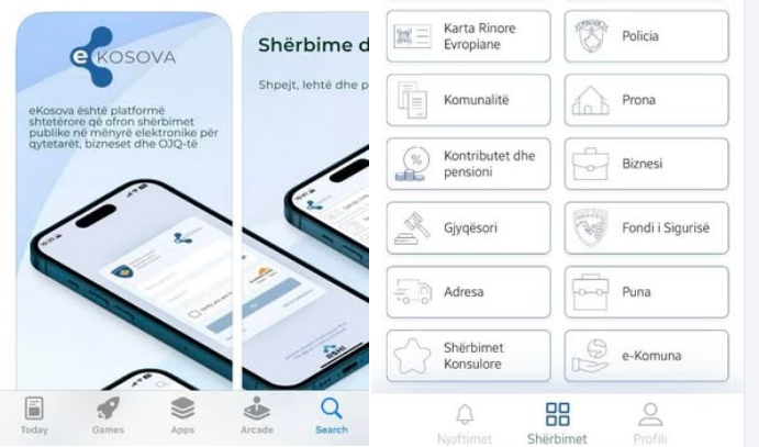 e-Kosova tani edhe si aplikacion mobil për iOS dhe Android