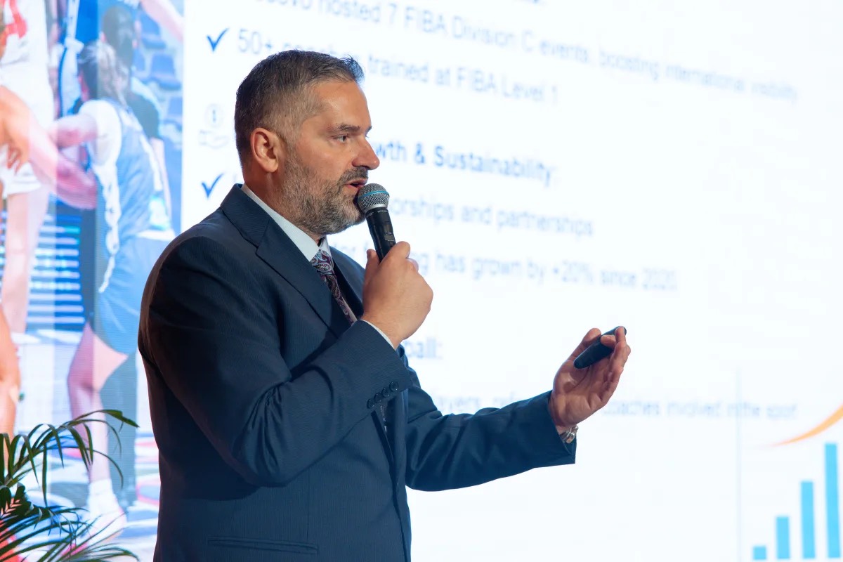 Kongresi më i madh i FIBA-s, Fetahu prezanton përvojën dhe sukseset e FBK-së Kongresi më i madh i FIBA-s, Fetahu prezanton përvojën dhe sukseset e FBK-së