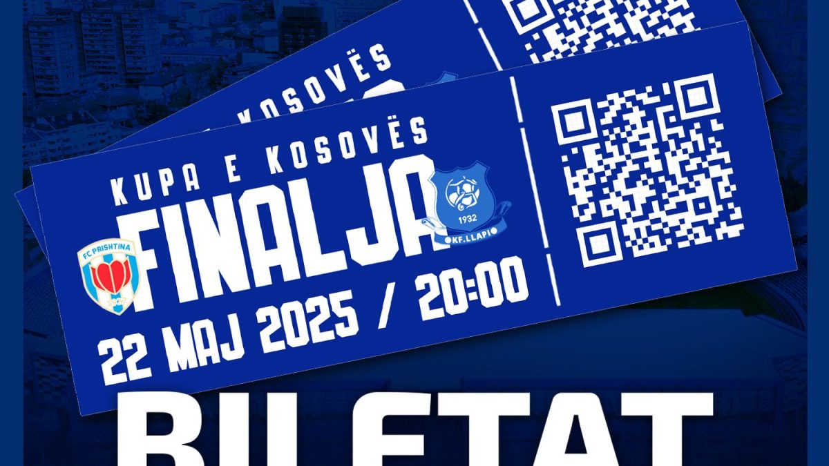 Dalin në shitje biletat e finales së Kupës së Kosovës Dalin në shitje biletat e finales së Kupës së Kosovës