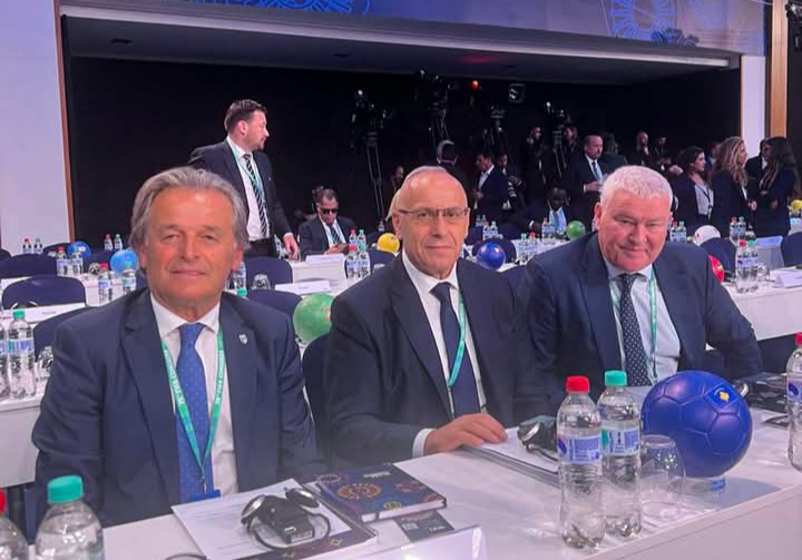 Presidenti Ademi po merr pjesë në Kongresin e 75-të të FIFA-s në Asunción të Paraguait Presidenti Ademi po merr pjesë në Kongresin e 75-të të FIFA-s në Asunción të Paraguait