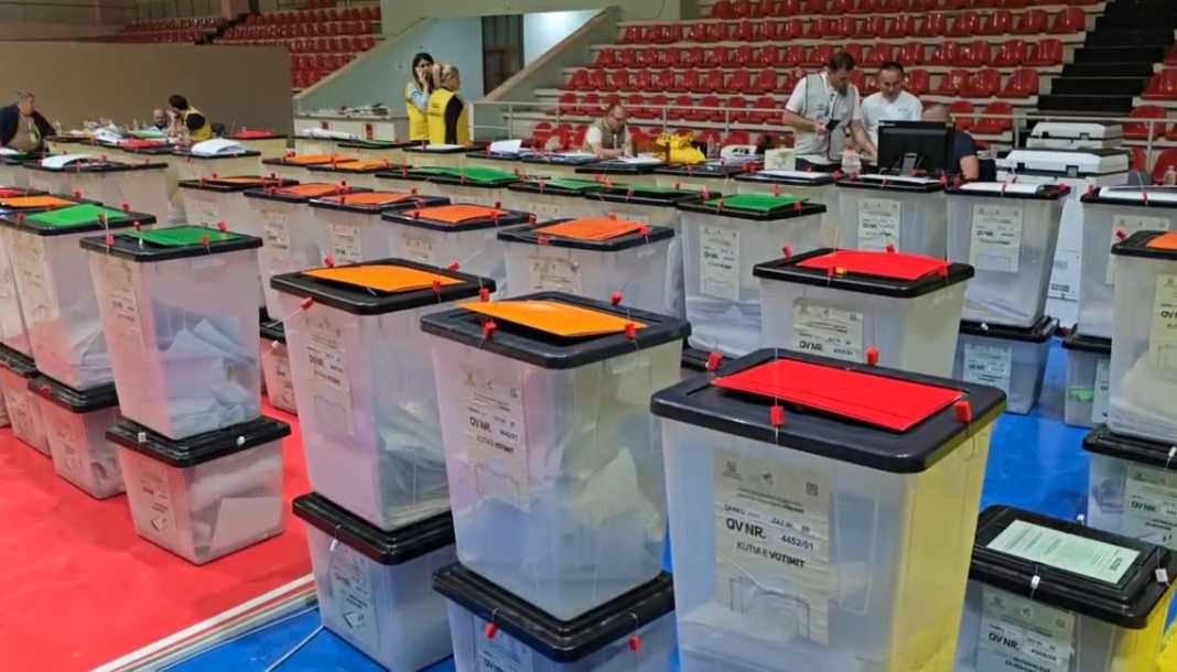 Numërohen 95% e kutive të votimit, PS-ja mbi 200 mijë vota më shumë se PD-ja Numërohen 95% e kutive të votimit, PS-ja mbi 200 mijë vota më shumë se PD-ja
