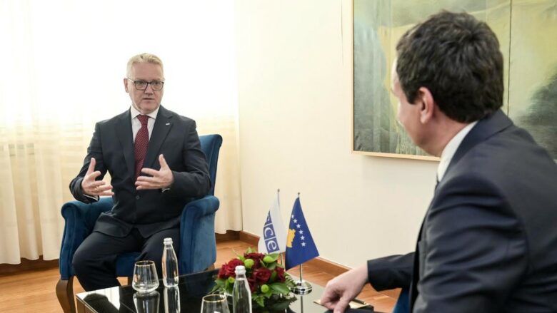 Kurti: Vlerësojmë mbështetjen e vazhdueshme të OSBE-së ndaj Kosovës Kurti: Vlerësojmë mbështetjen e vazhdueshme të OSBE-së ndaj Kosovës