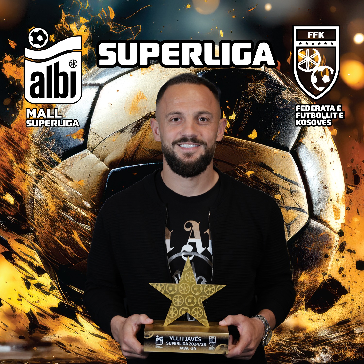 Çmimi “Ylli i Javës” për futbollistin Mevlan Zeka Çmimi “Ylli i Javës” për futbollistin Mevlan Zeka