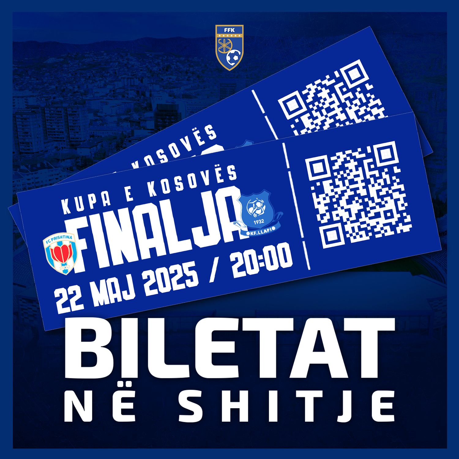 Kupa e Kosovës – finalja, vazhdon shitja e biletave Kupa e Kosovës – finalja, vazhdon shitja e biletave
