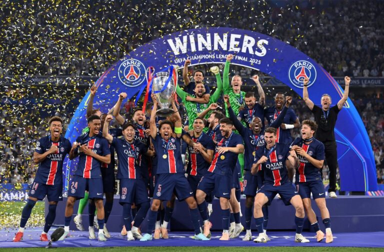 PSG shkruan historinë, merr Championsin e parë PSG shkruan historinë, merr Championsin e parë
