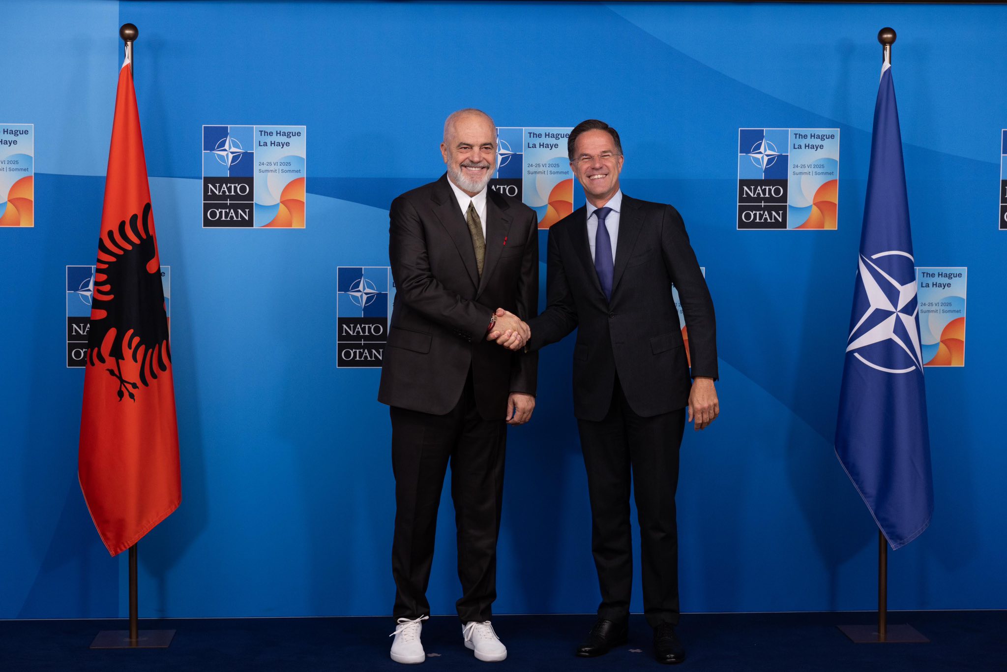 Rama takon Rutten, biseduan për Ballkanin Perëndimor